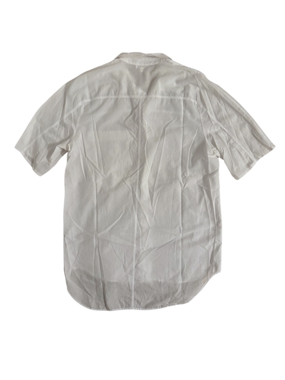 COS White Casual Button Down High Low Shirt - Picture 3 of 3